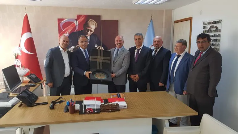 Genel Müdürümüz Sayın;Dr.Muammer YILDIZ beyefendiyi ziyaret ettik,